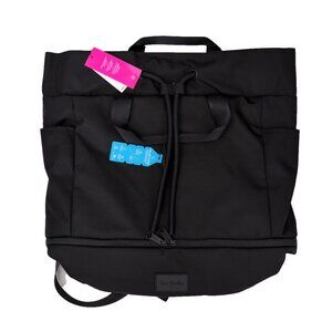 Vera Bradley Recycled Lighten Up Reactive Sport Gym Backpack Black - New